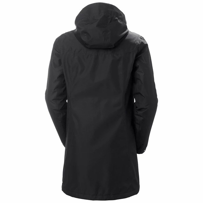 Women's Helly Hansen W Eden Insulated Waterproof Jackets Black | 708-XMZSYH