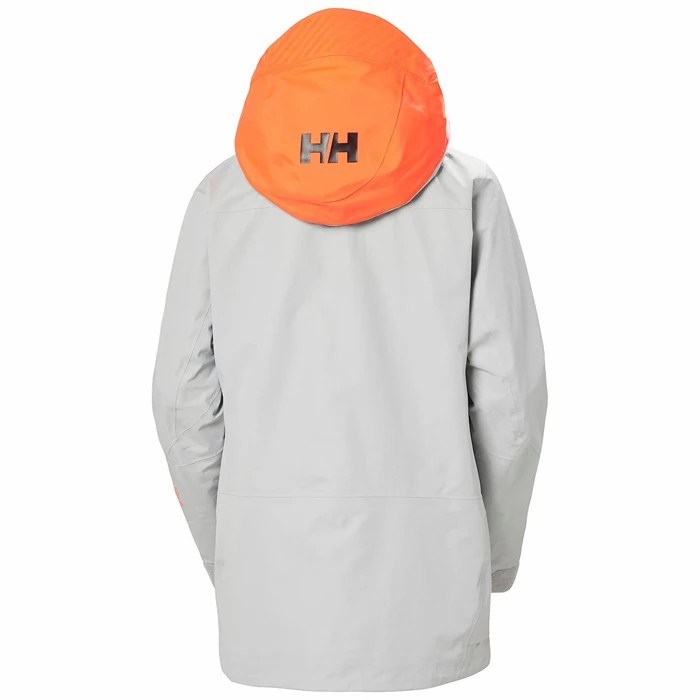 Women's Helly Hansen W Elevation Infinity Jkt Ski Jackets Grey | 271-SRFEPM