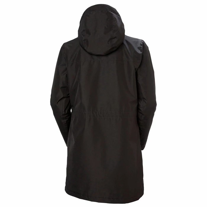 Women's Helly Hansen W Frida Insulated Parka Black | 103-OGDSIY