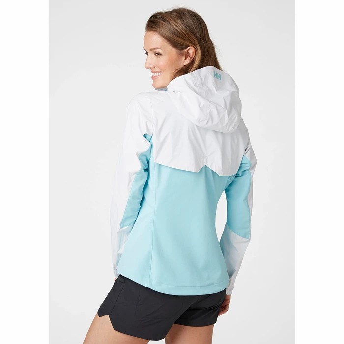 Women's Helly Hansen W Heta 2.0 Hiking Jackets White | 371-CWJRQN