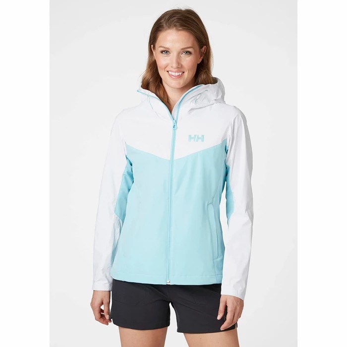 Women's Helly Hansen W Heta 2.0 Hiking Jackets White | 371-CWJRQN