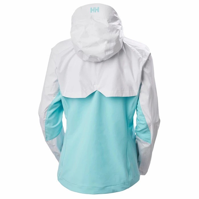 Women's Helly Hansen W Heta 2.0 Hiking Jackets White | 371-CWJRQN