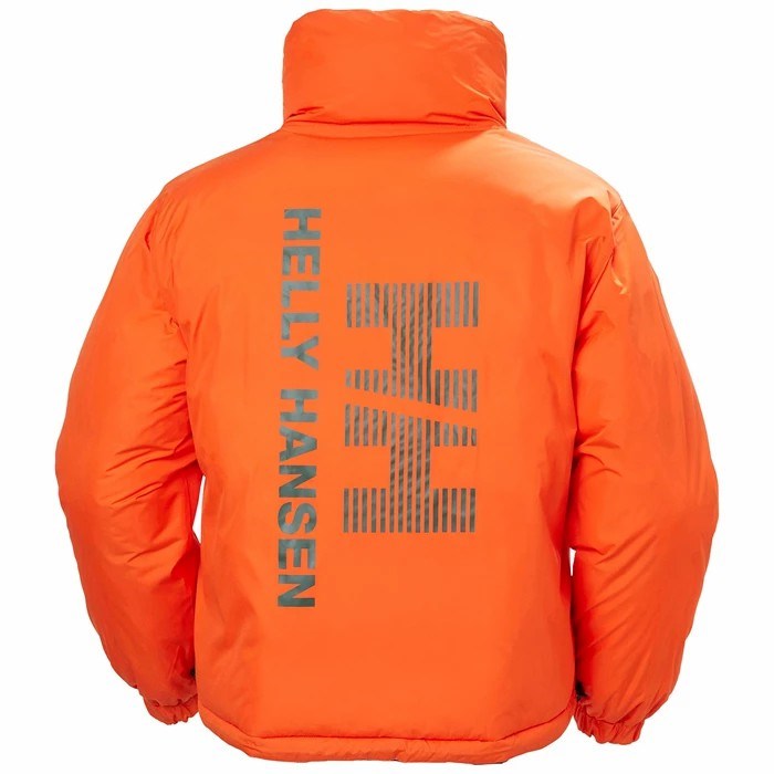 Women's Helly Hansen W Hh Urban Reversible Casual Jackets Green | 872-ZDBQRS