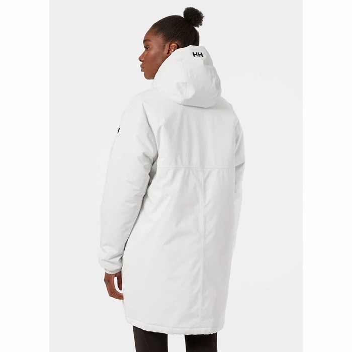 Women's Helly Hansen W Illusion Parka Grey | 503-WSZNCB