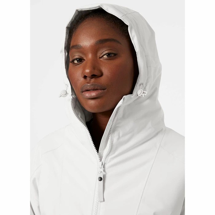 Women's Helly Hansen W Illusion Parka Grey | 503-WSZNCB