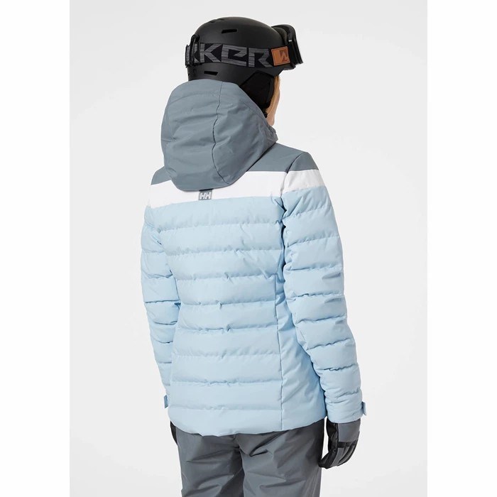 Women's Helly Hansen W Imperial Puffy Ski Jackets Grey | 549-EQPNJB