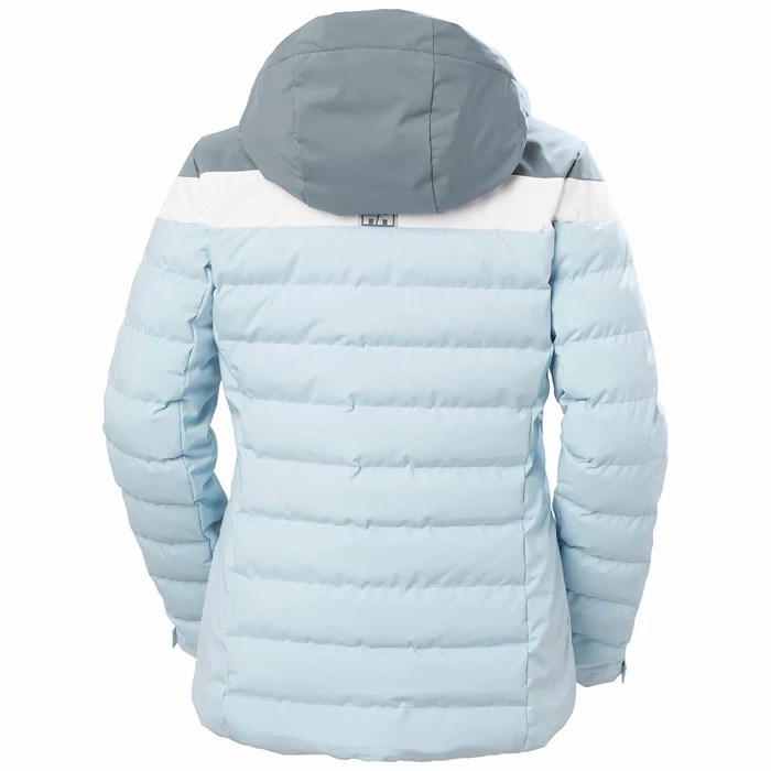 Women's Helly Hansen W Imperial Puffy Ski Jackets Grey | 549-EQPNJB