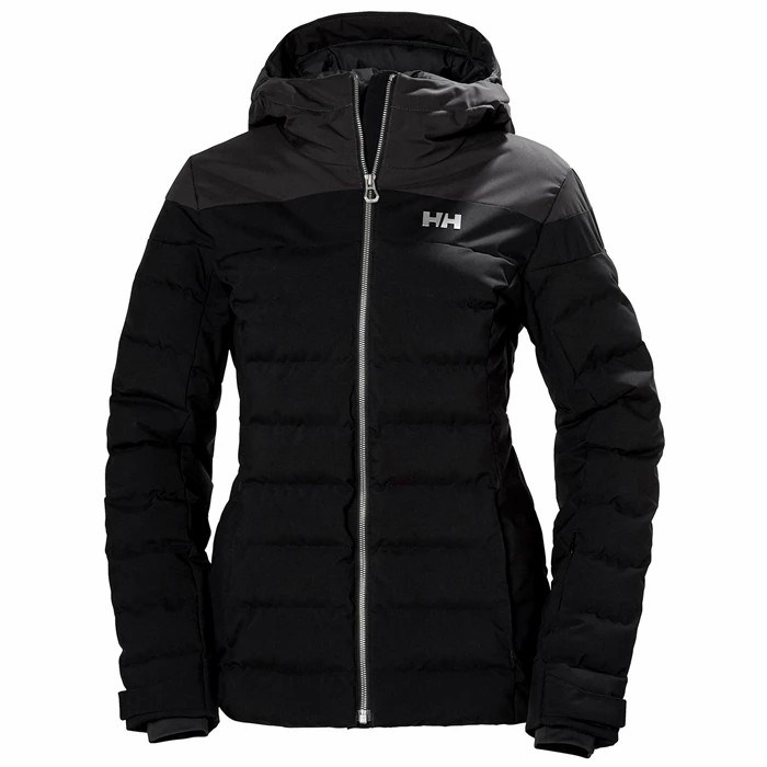 Women\'s Helly Hansen W Imperial Puffy Ski Jackets Black | 640-TIAEJX