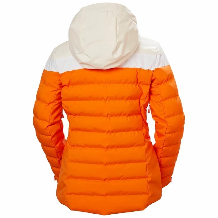 Women's Helly Hansen W Imperial Puffy Ski Jackets Orange | 653-LMJOXI