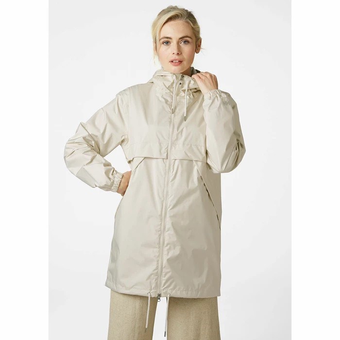 Women's Helly Hansen W Jpn Casual Jackets Cream | 637-QODLFY