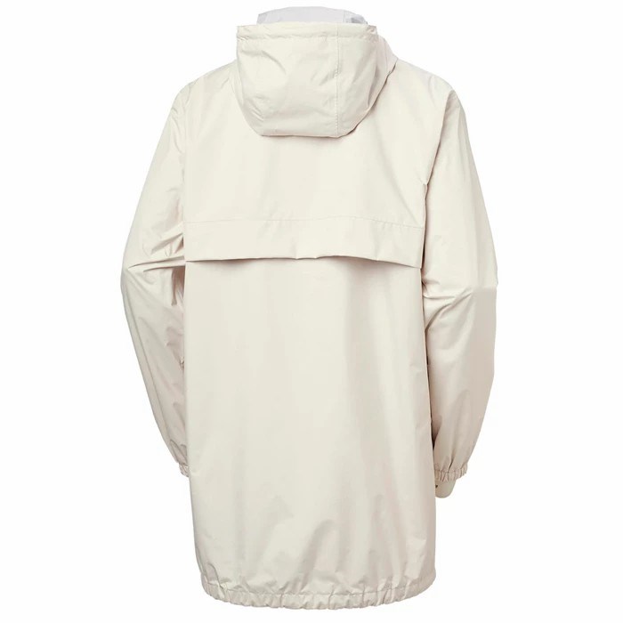 Women's Helly Hansen W Jpn Waterproof Jackets Cream | 371-LGXMDF