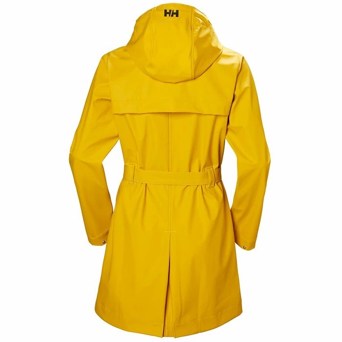 Women's Helly Hansen W Kirkwall Ii Coats Yellow / Brown | 702-ABHWYC