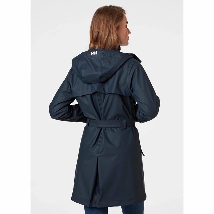 Women's Helly Hansen W Kirkwall Ii Coats Navy | 731-RCNEXI