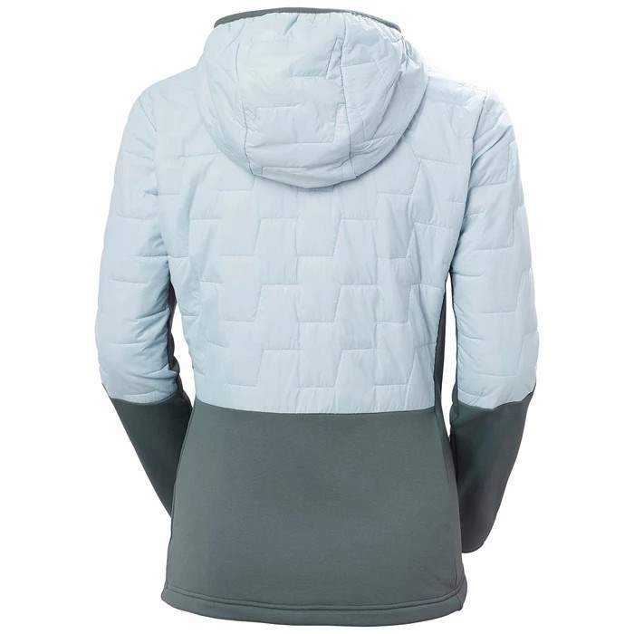 Women's Helly Hansen W Lifaloft Hybrid Midlayer Jackets Grey | 093-BCGFXE