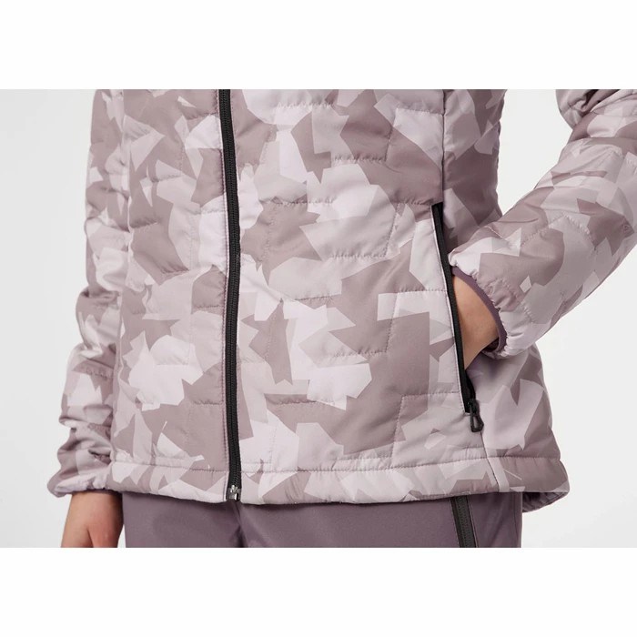 Women's Helly Hansen W Lifaloft Midlayer Jackets Grey | 361-JXZGRU