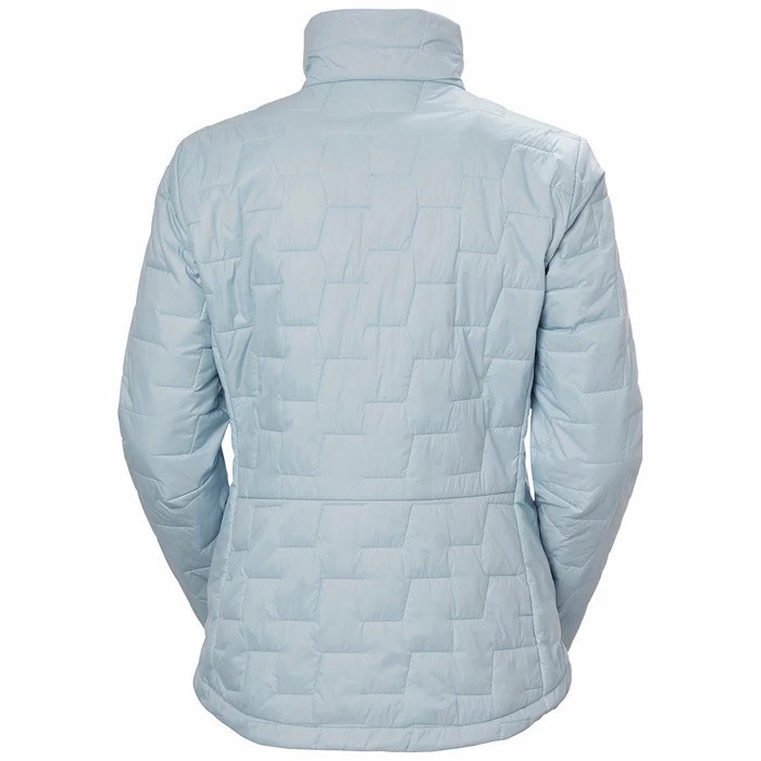 Women's Helly Hansen W Lifaloft Outdoor Jackets Grey / Blue | 713-ZSBAGH