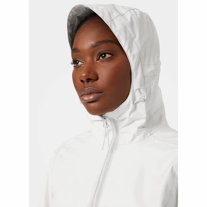 Women's Helly Hansen W Lisburn Insulated Waterproof Jackets Grey | 065-RMJNBV