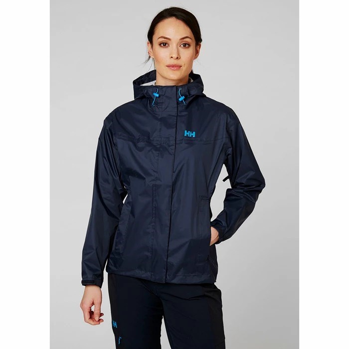 Women's Helly Hansen W Loke Outdoor Jackets Navy | 275-LMDNSK