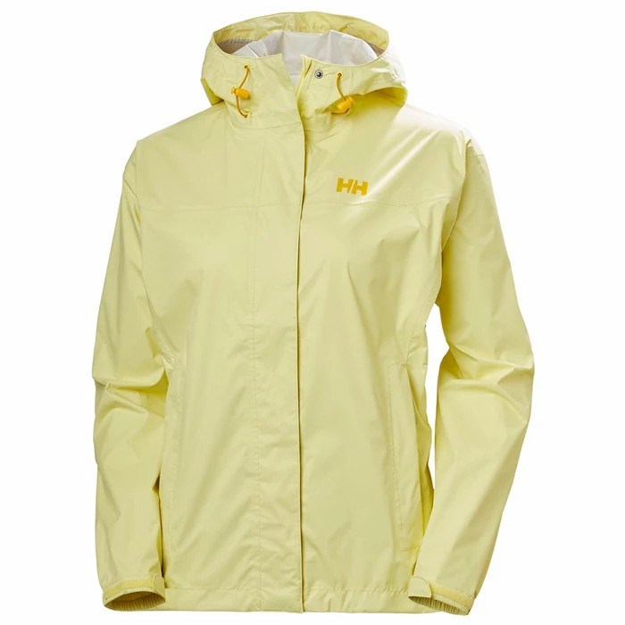 Women\'s Helly Hansen W Loke Waterproof Jackets Yellow | 206-GBQNXT