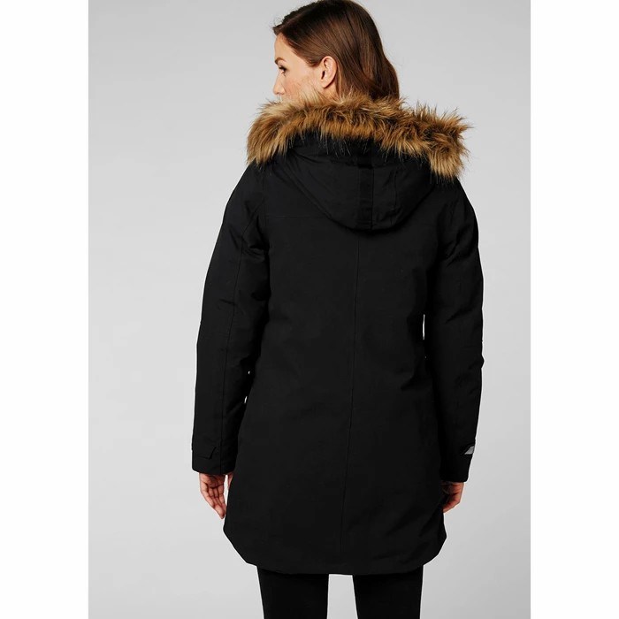 Women's Helly Hansen W Longyear Ii Parka Black | 357-KJPNVE