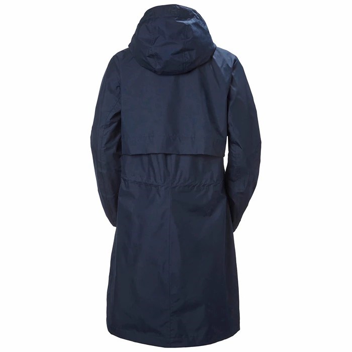 Women's Helly Hansen W Lynnwood Waterproof Jackets Navy | 325-CKBOAN