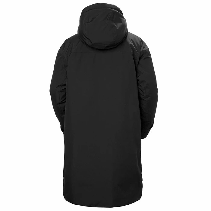 Women's Helly Hansen W Maud Parka Black | 056-ABYSWR