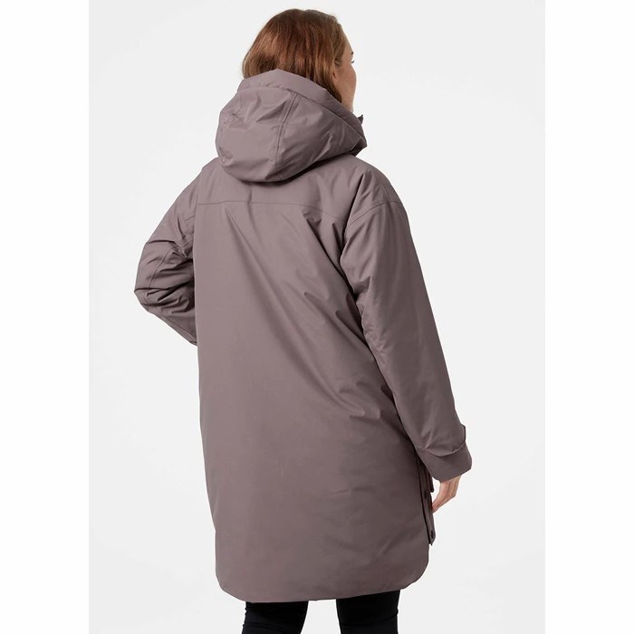 Women's Helly Hansen W Maud Parka Grey | 074-ZVHXSR