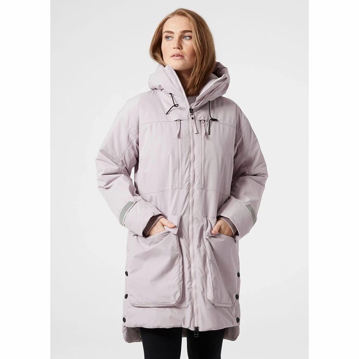 Women's Helly Hansen W Maud Winter Jackets Grey | 173-NYHJXC