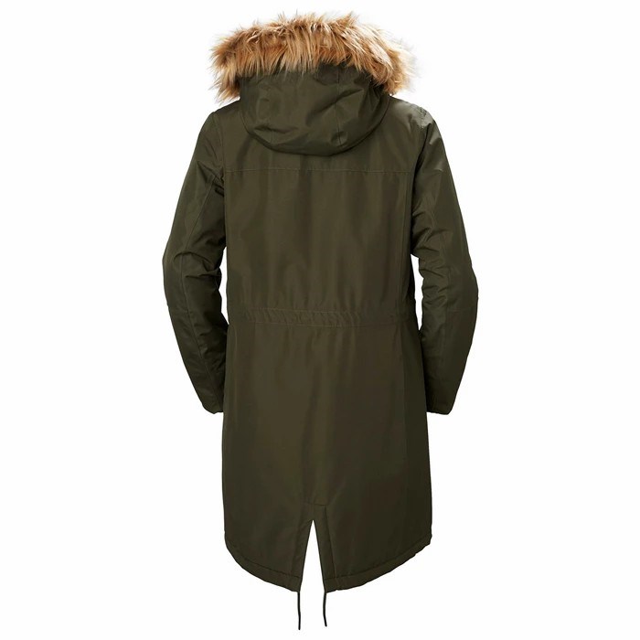 Women's Helly Hansen W Mayen Parka Grey | 570-VZRBUO