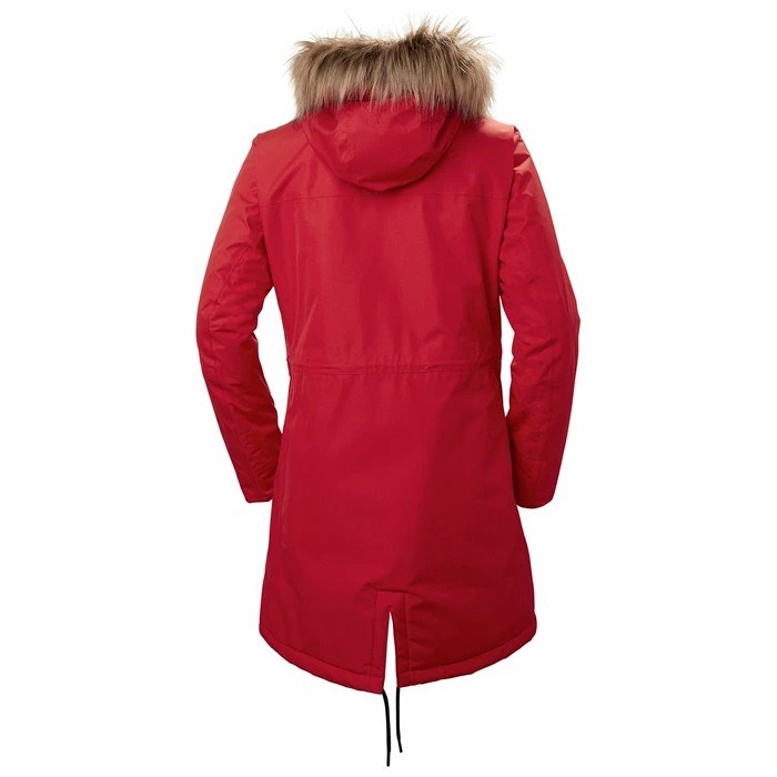 Women's Helly Hansen W Mayen Parka Red | 710-GUHEVA