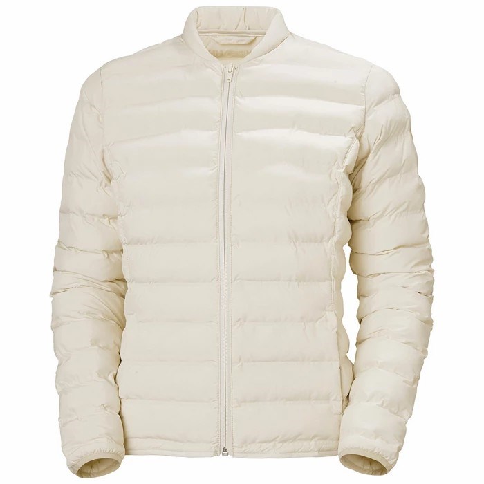 Women\'s Helly Hansen W Mono Material Midlayer Jackets Cream | 310-MBXYDO