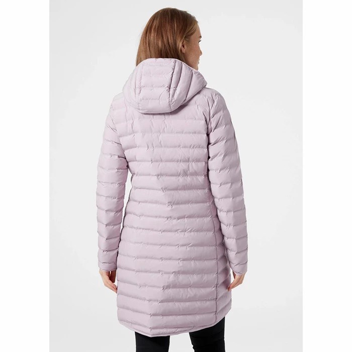 Women's Helly Hansen W Mono Material Parka Grey | 597-EKFSMJ