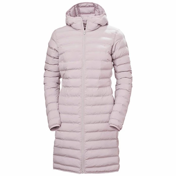 Women\'s Helly Hansen W Mono Material Parka Grey | 597-EKFSMJ