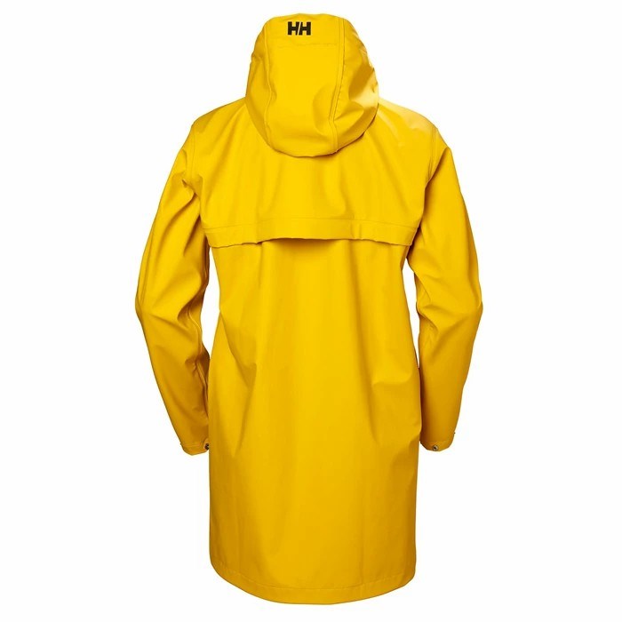 Women's Helly Hansen W Moss Waterproof Jackets Brown / Yellow | 437-GTHAPJ