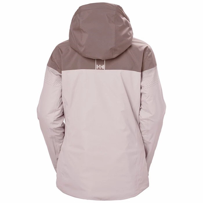 Women's Helly Hansen W Motionista Lifaloft Insulated Ski Jackets Grey | 615-AIQGBU