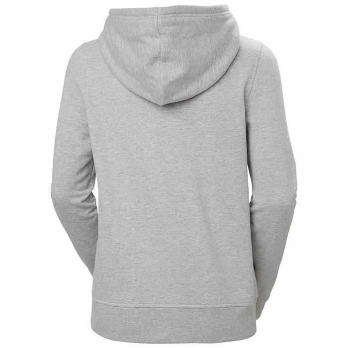 Women's Helly Hansen W Nord Graphic Fzhooded Shirts Grey | 031-YENRUT