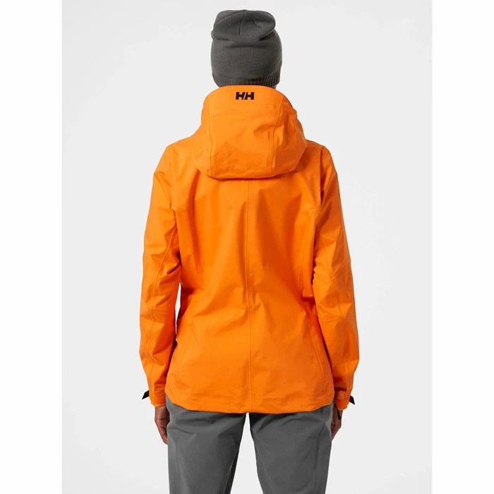 Women's Helly Hansen W Odin 9 Worlds 2.0 Hiking Jackets Orange | 258-YHUGDF