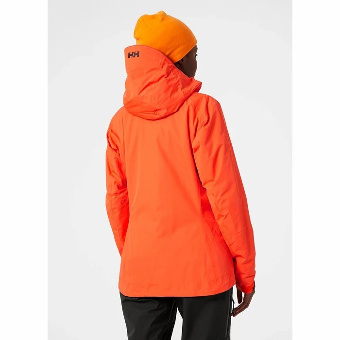 Women's Helly Hansen W Odin Infinity Insulated Jkt Outdoor Jackets Orange | 216-BFMUTN