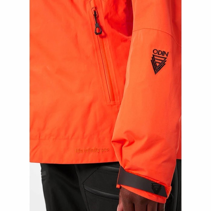 Women's Helly Hansen W Odin Infinity Insulated Jkt Outdoor Jackets Orange | 216-BFMUTN