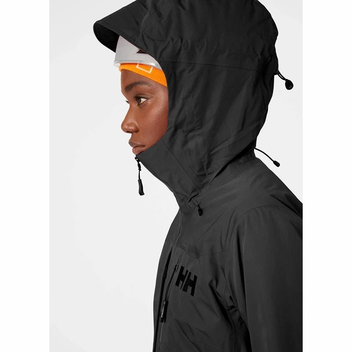 Women's Helly Hansen W Odin Infinity Insulated Jkt Outdoor Jackets Black | 538-RNZMEI