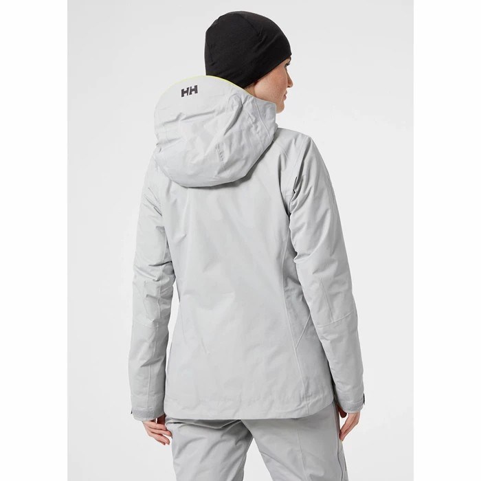 Women's Helly Hansen W Odin Infinity Insulated Jkt Hiking Jackets Grey | 709-ARYDKW