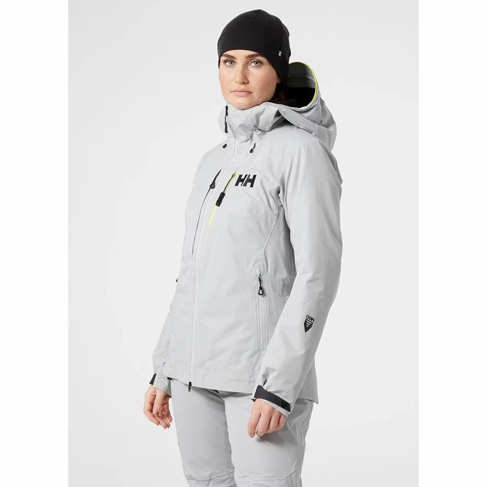 Women's Helly Hansen W Odin Infinity Insulated Jkt Hiking Jackets Grey | 709-ARYDKW