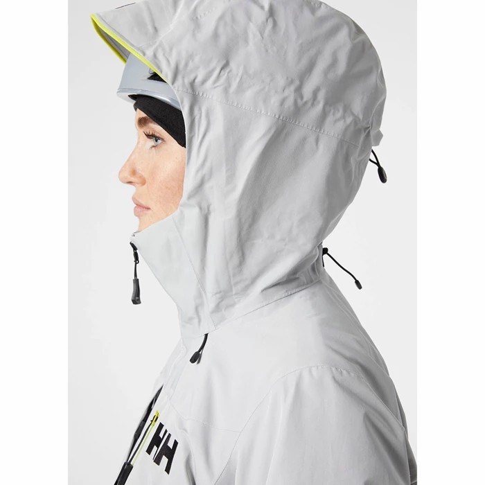 Women's Helly Hansen W Odin Infinity Insulated Jkt Hiking Jackets Grey | 709-ARYDKW