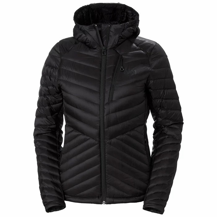 Women's Helly Hansen W Odin Lifaloft Hybrid Ski Jackets Black | 196-JLCUKO