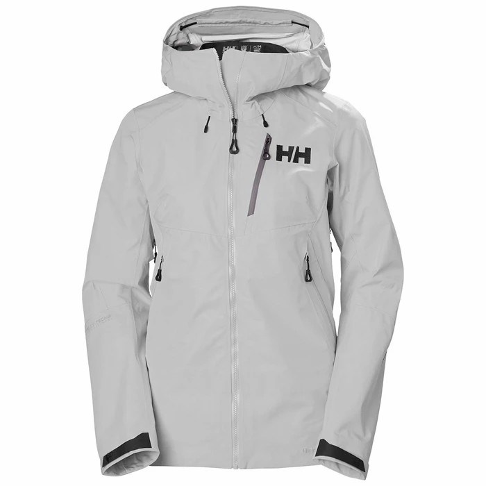 Women\'s Helly Hansen W Odin Mountain Infinity 3l Shell Jackets Grey | 047-ILHOPK