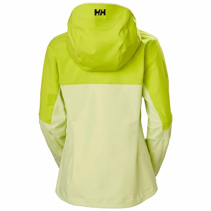 Women's Helly Hansen W Odin Mountain Soft Outdoor Jackets Light Green | 340-RIYEFS