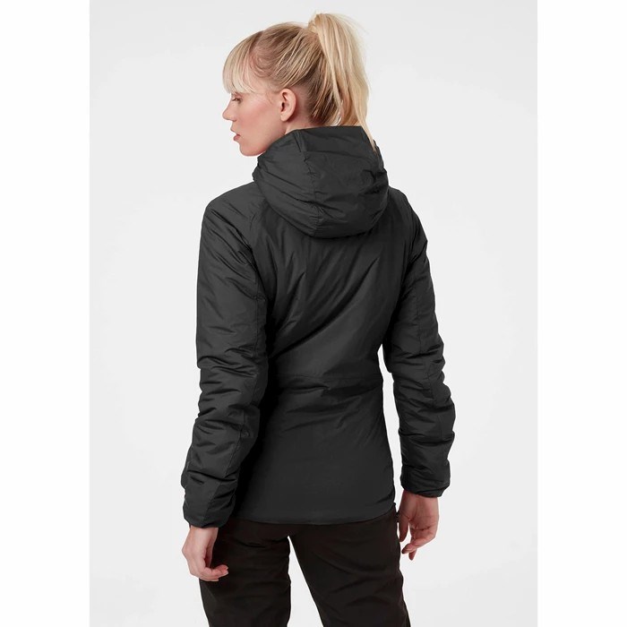 Women's Helly Hansen W Odin Stretch Hooded Ski Jackets Black | 056-CMZSEN