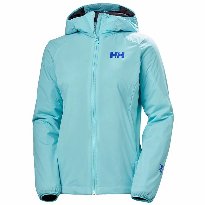 Women\'s Helly Hansen W Odin Stretch Hooded Light In Ski Jackets Blue | 365-OCAVUB