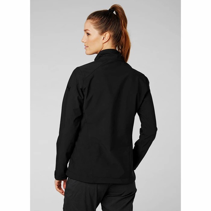 Women's Helly Hansen W Paramount Soft Hiking Jackets Black | 750-QASBDE