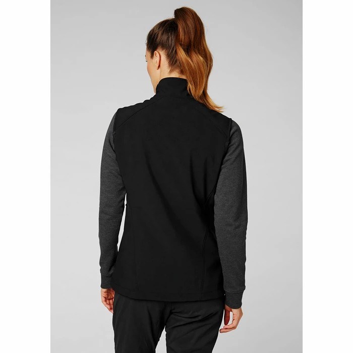 Women's Helly Hansen W Paramount Softshell Midlayer Jackets Black | 649-WRPDFJ